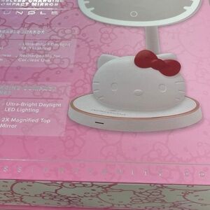 Hello Kitty Pink and White Vanity Mirror